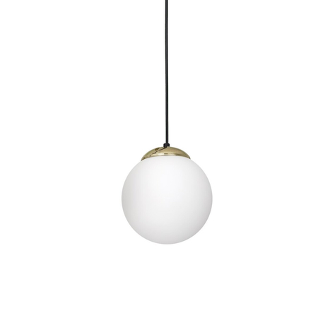 Milagro Lampa wisząca SPARTA BLACK / GOLD 1xE27 MLP6495 CZARNY / ZŁOTY