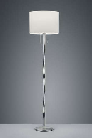 Lampa podłogowa Trio 475310307 srebrny