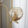 Endon Lighting Lampa podłogowa 91974 mosiądz