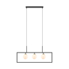 Lampa wisząca Zuma Line MD3115-3-3BT PIRO LAMPA WISZĄCA CZARNA/BLACK
