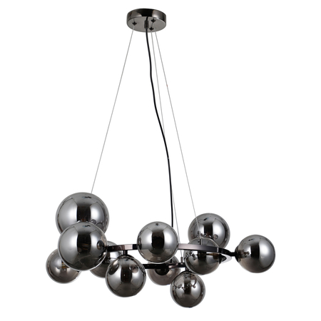 Lampa wisząca Italux PND-406007-11A-BL Czarny mat