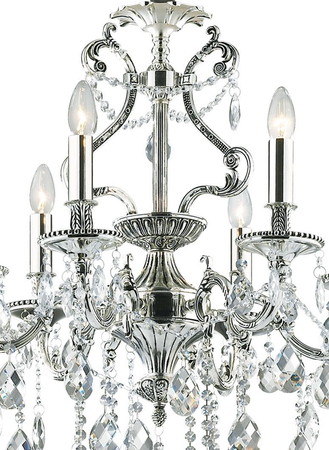 Żyrandol Ideal Lux 044927 Gioconda SP6 Argento
