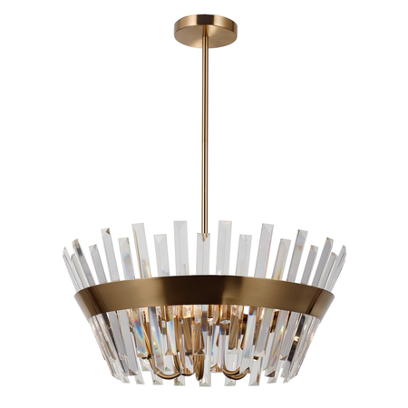 Lampa wisząca Italux PND-22450-5A-HBR Miodowy mosiężny