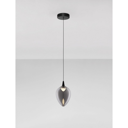 Lampa wisząca Luces Exclusivas VAZENDO LE45115 czarny, szary i odcienie szarości