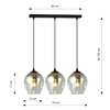 Lampa wisząca ISTAR 3 BL GRAFIT Emibig 680/3 czarny