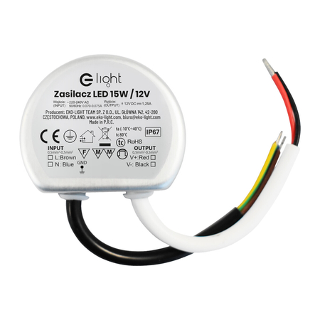 Eko-Light ZASILACZ LED 25W EKZAS9701