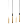 Lampa wisząca Zuma Line MD1998B-4GL Conte
