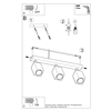 Sollux Lighting Plafon KEKE 30 dąb SL.1041