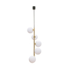Lampa wisząca Zuma Line Ali 5648 biały/złoty