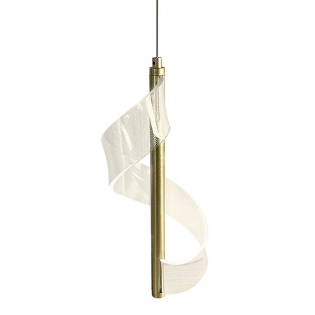 Milagro Lampa wisząca LARGO 10W LED ML1041 ZŁOTY