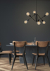Lampa wisząca Lucide LESTER 21424/06/30 czarny