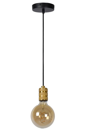 Lampa wisząca Lucide JOVA 08426/01/02 czarny/złoty
