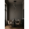 Lampa wisząca Kaja DORI K-5557 czarny, grafitowy