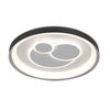 Plafon Italux Florina PLF-54205-BK-WH Czarny, biały