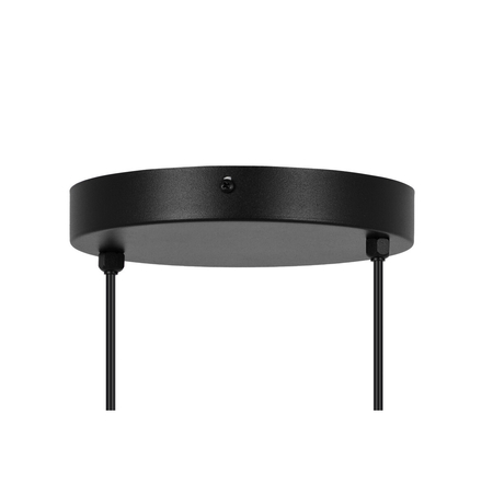 Lampa wisząca Kaja VELA K-5337 bursztynowy, czarny