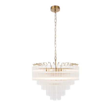 Lampa wisząca Endon Lighting Toulouse 114199 mosiądz