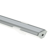 Eko-Light PROFIL ALUMINIOWY NAROŻNY SREBRNY TYP C 1m + KLOSZ MLECZNY EKPR6511