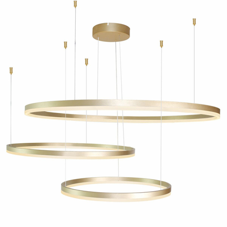Lampa wisząca HALO 100+80+60 GO Azzardo AZ4708 złoty