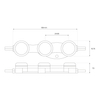 Eko-Light MODUŁ LED EKO-SSPRO3 4000K 1,1W 80S50 EKM0558 PRZEŹROCZYSTY