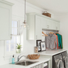 Lampa wisząca Elstead Lighting Baskin szary FE-BASKIN-P-A-PN