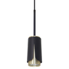 Milagro FLOWER BLACK GOLD LAMPA WISZĄCA 1xGU10 ML0267 CZARNY + ZŁOTY