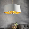 Endon Lighting Lampa wisząca 67667 biały/złoty