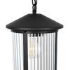 Lampa zewnętrzna wisząca Kaja MIAMI K-8221 czarny