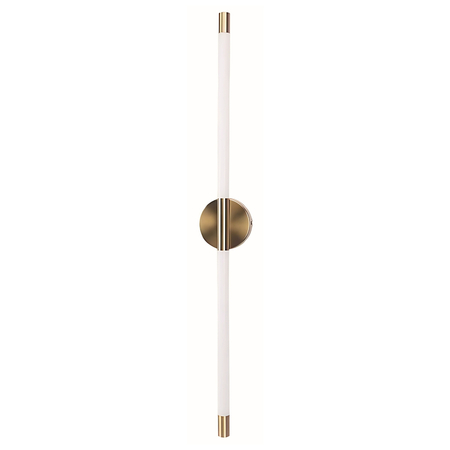 Kinkiet designerski Abigali Linear 14W nowoczesny złoty