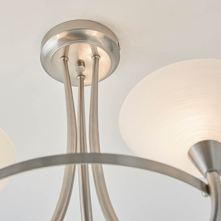 Lampa sufitowa Endon Lighting Cagney CAGNEY-3SC chrom
