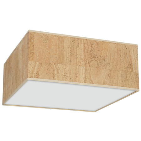 Milagro Lampa sufitowa Cork 3xE27 Biały / Korek MLP7518 BIEL / KOREK