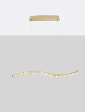 Lampa wisząca Luces Exclusivas BAUTA złoty LE42677