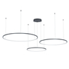Milagro Lampa wisząca Saturno Black 100W LED ML0846 CZARNY