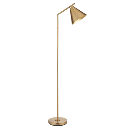 Endon Lighting Lampa podłogowa 102369 mosiądz