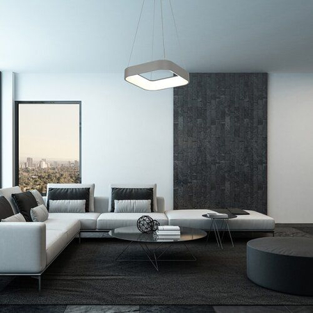 Lampa wisząca Rabalux Adeline 3927 popielaty
