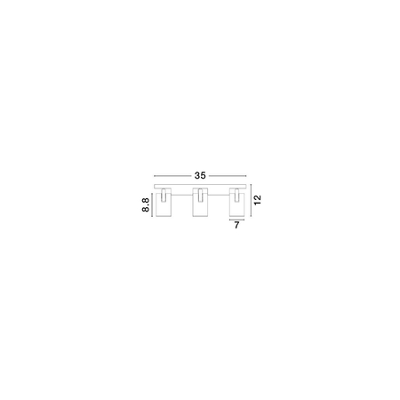Reflektor Luces Exclusivas LUNBIRA LE45662 czarny