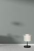 Lampa stołowa HILDE LN1 BL WHITE Emibig 1052/LN1 biały/czarny