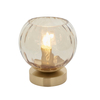 Lampa stołowa Endon Lighting Dimple 91973 mosiądz