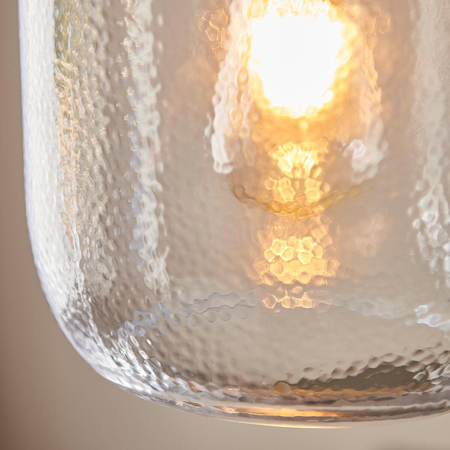 Lampa wisząca Endon Lighting Lyra 106923 mosiądz