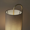Lampa stołowa Endon Lighting Klip 98089 mosiądz