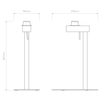 Lampa stołowa Astro Venn Table 1433035 Brązowy