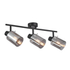 Spot Italux Sardo SPL-5581-3-BK-SG Czarny, dymiony