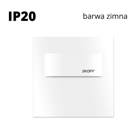 Oprawa schodowa LED Skoff Tango Short Biała Biała zimna IP20
