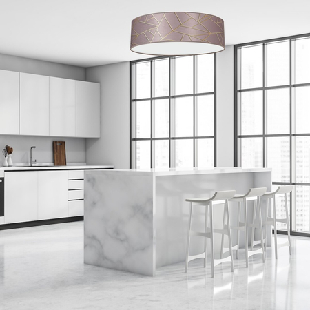 Milagro Lampa sufitowa ZIGGY PINK Gold/Pink 3xE27 Ø50cm MLP7586 ZŁOTO / RÓŻ