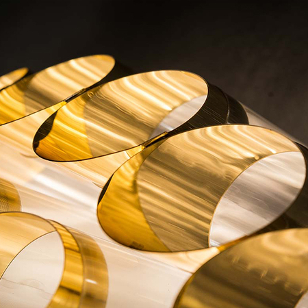 Lampa sufitowa Slamp ODEON - GOLD 100 ODECL00GLD00000NMTEU złoty