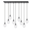Lampa wisząca ASTRAL 9 Emibig 1265/9 czarny