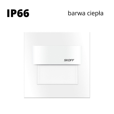 Oprawa schodowa led Skoff Tango Biała Biała ciepła IP66