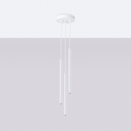 Sollux Lighting Lampa wisząca ARCHE 3P biała SL.1340