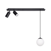 Lampa sufitowa ALBIO Kaja K-4137 biały/czarny