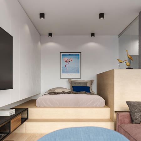 Sollux Lighting Plafon TIUBE czarny SL.0697