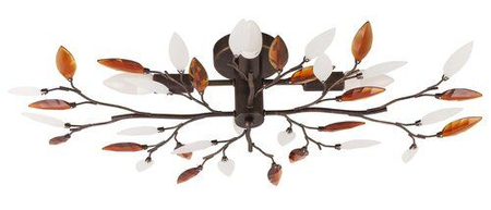 Lampa sufitowa Rabalux Lilian 2849 brąz antyczny